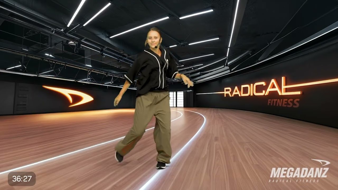 トレーニング・エクササイズ RADICAL FITNESS MegaDanz 上下セット L下