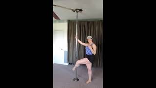 Celebrity Beginner Pole Series Level 1 tutorial Stag /Reverse stag Wealth