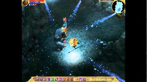 Titan Quest - Easy way to beat the Gargantuan Yeti.wmv