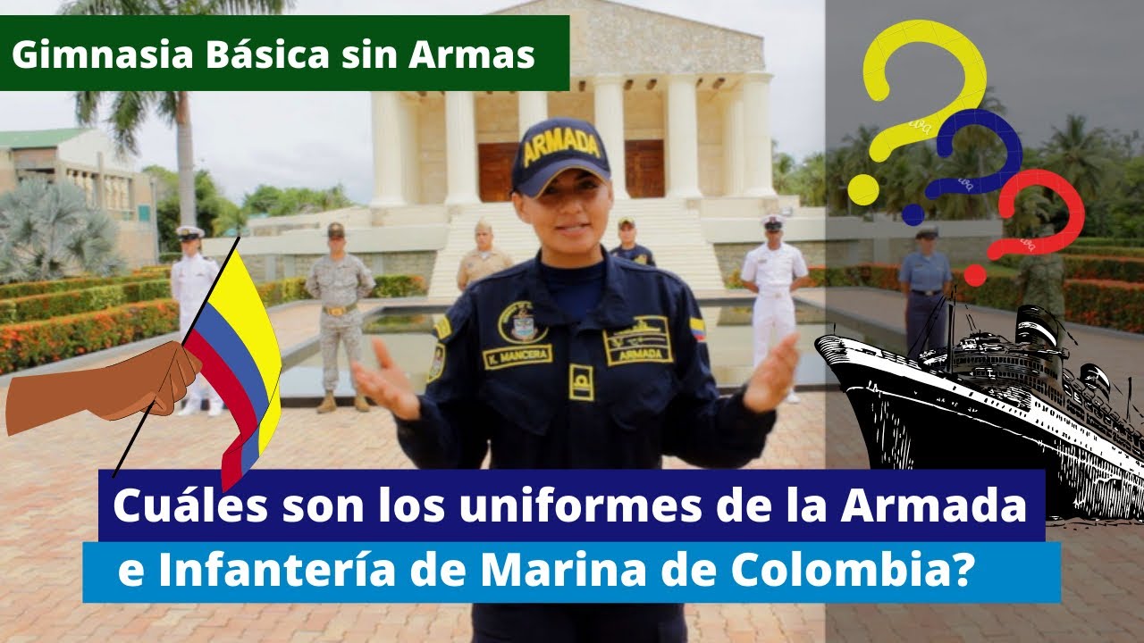 Uniformes militares | Armada de Colombia | Infantería de Marina || Entrenamiento Militar