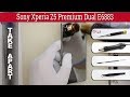 How to disassemble 📱 Sony Xperia Z5 Premium Dual E6883 \ E6833 Take apart Tutorial