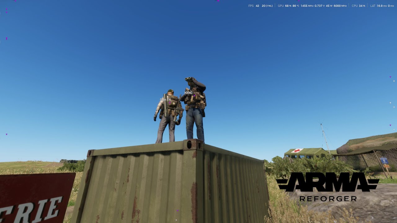 Arma reforger OVERDOSE SERVER  Mission  PMC