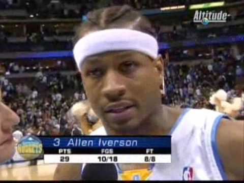 Allen Iverson 29pts clutch shot buzzer beater vs S...