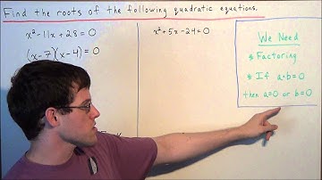 How to Find the Roots of a Quadratic Equation - Integrated Algebra