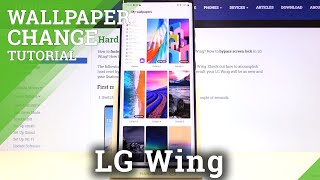 How to Change Wallpaper on LG Wing – Refresh Desktop screenshot 5