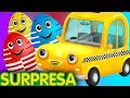 Veículos de transporte público (Public Transport Vehicles - Part 2) | ChuChu TV Ovos de Surpresa