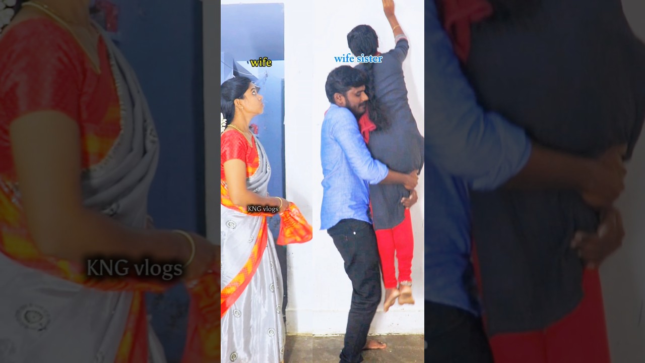 adapavi😲 wait for end🥺 husband vs wife alaparaigal😆😂💯