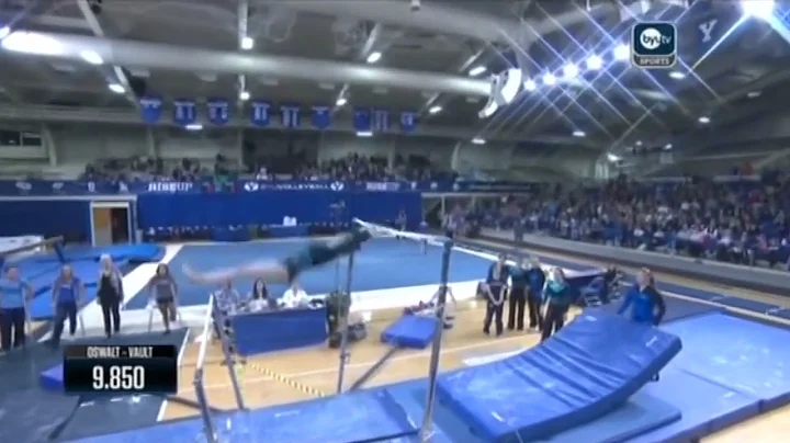 Stephanie Sander (BYU) 2012 Bars