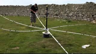 Ramsey EU-124 2010 MW0JZE assembling Hexbeam High quality