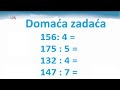 3. razred - Pisano dijeljenje troznamenkastog broja jednoznamenkastim