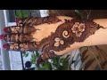 Stylish Floral Mehndi Design | Beautiful Back Hand Henna Art 2025