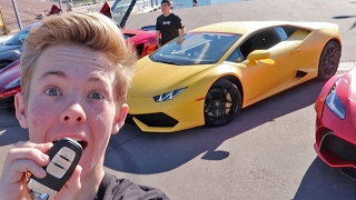 Driving my first Lamborghini! (BRAND NEW)