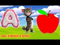 A for apple | phonics song with two words | ABCD | a for apple learning video #abc