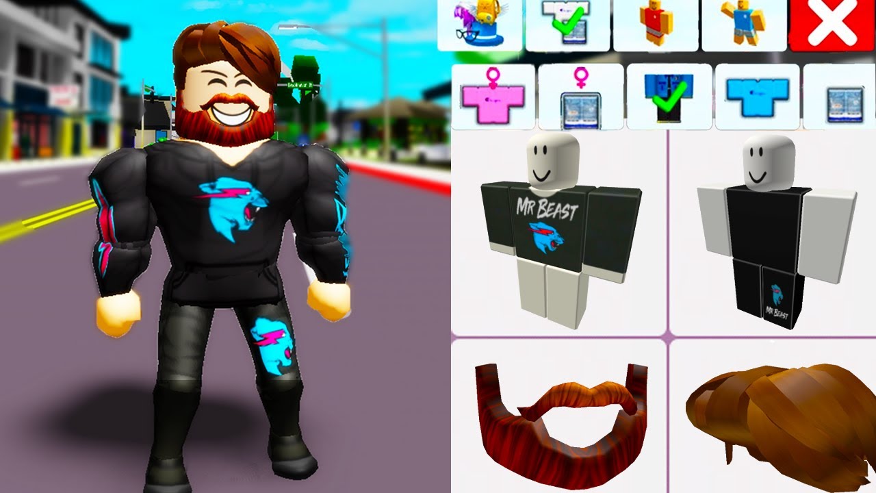 how to find mr beast roblox shirt｜TikTok Search