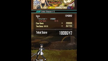[SAO:Memory Defrag] "Holy Ranking" 1.8mil, Demon Conqueror of Alfheim Master+1 (Solo OS Kirito)
