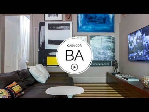 A Sala de Som e Vídeo da CASA COR Bahia 2015 cozinhas pequenas e simples