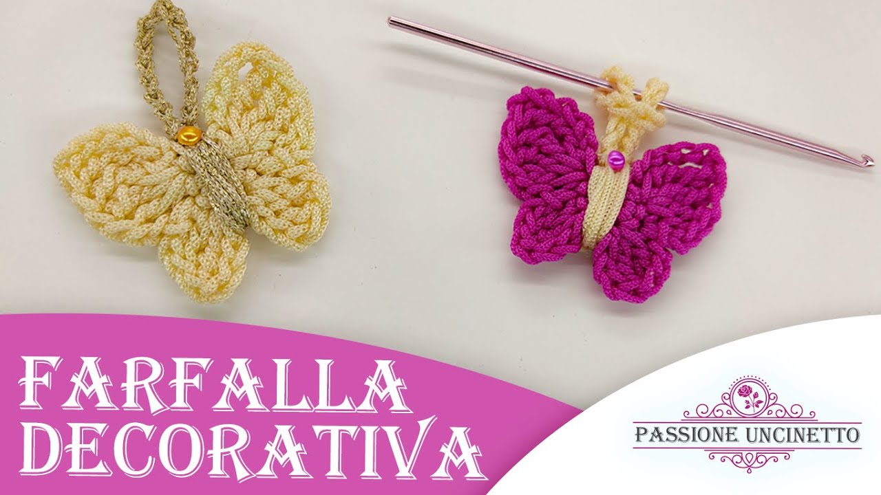 TUTORIAL: Farfalla decorativa 🦋