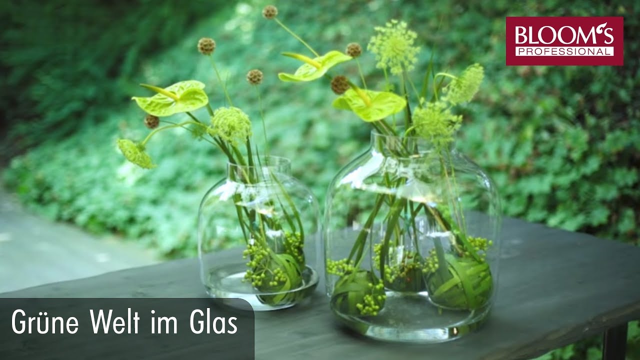 Trend: Floralien im Glas | Floral Design | BLOOM’s Floristik