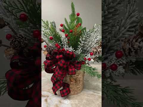 أكثر من 11 فكرة سهلة لتنسيقات الزهور لعيد الميلاد لعام 2025 أفكار أنيقة واقتصادية