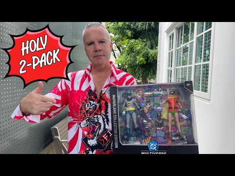 McFarlane Multiverse TV Batman Robin Two-Pack - IN HAND REVIEW