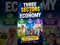 3 Sectors of Economy in 2 Min. with AI | Primary, Secondary & Tertiary Sector| #gkrevolution #ssccgl