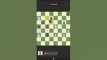 Pause to Solve - Chess.com Daily Puzzle - 21 September, 2025