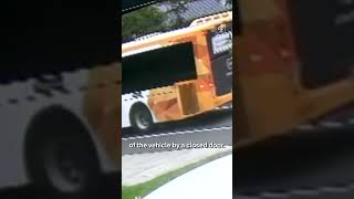 Driver sacked after boy dangles from moving schoolbus in Australia