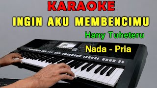 AKU ORANG TAK PUNYA - KARAOKE Nada Pria | Hany Tuheteru