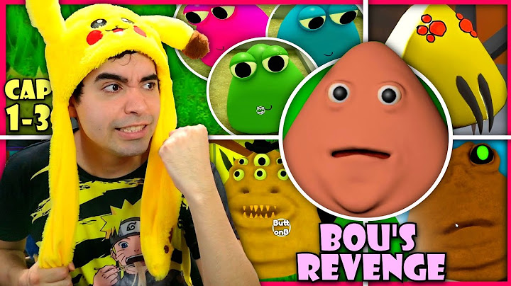 La VENGANZA de POU en 1 VIDEO (1-3) FINALES SECRETOS 🍎 BOU'S REVENGE