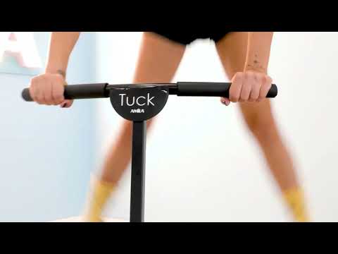 AMILA Trampolin Gymnastik Durchmesser 111.5cm mit Handgriff Rosa