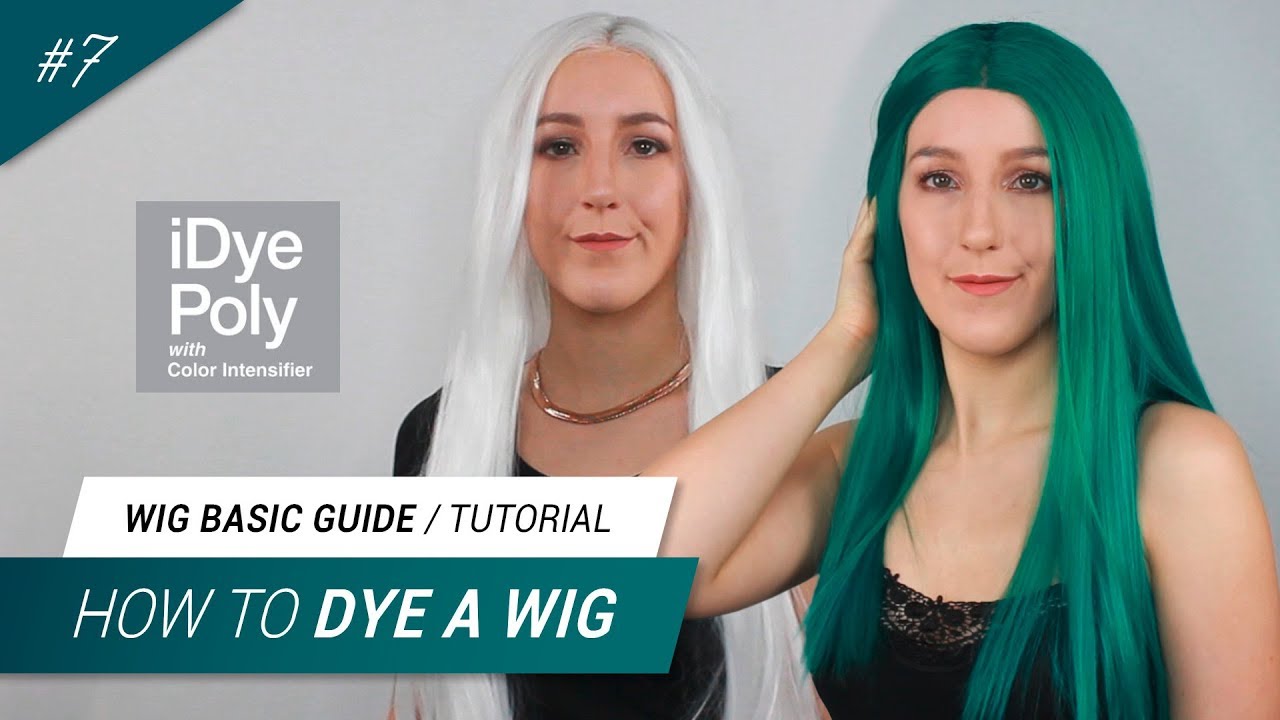 #7 How to dye a synthetic wig with IDye poly feat. EvaHair & MyCostumes | Jak Cosplay
