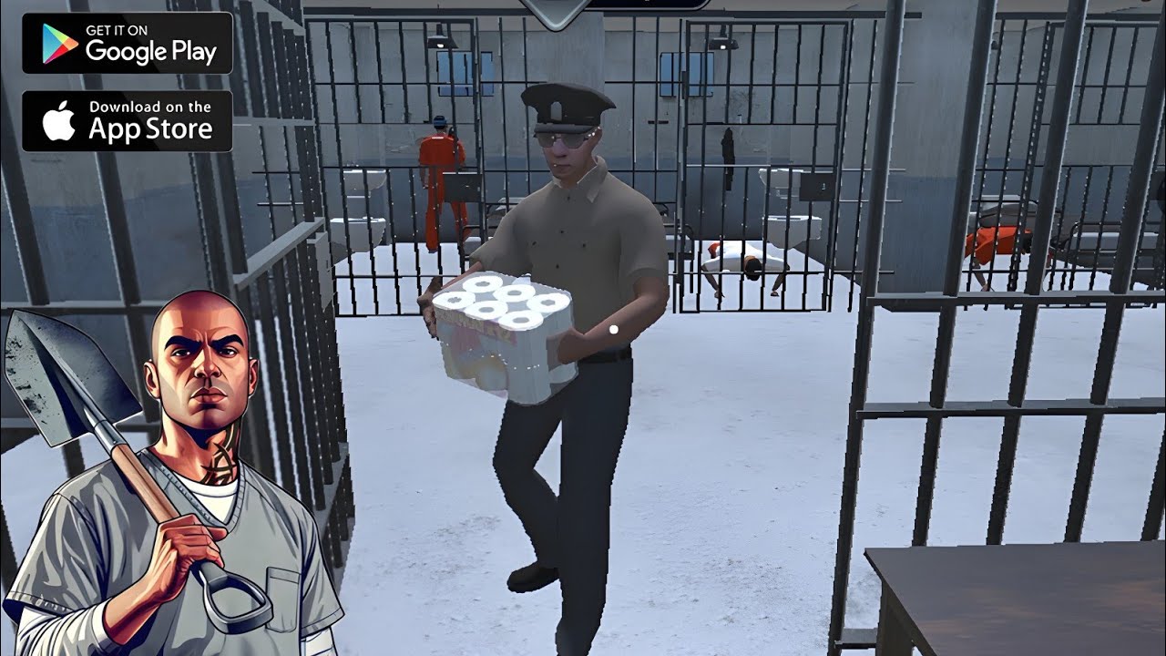 Prison Escape Simulator 3d: Android Gameplay