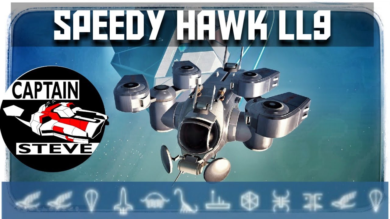 Speedy Hawk LL9 | Euclid Explorer | NMSA Captain Steve | NMS Card Game | Synthesis 2.24