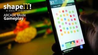 Shape IT! A Dots Challenge - Arcade Mode Gameplay for Android screenshot 4