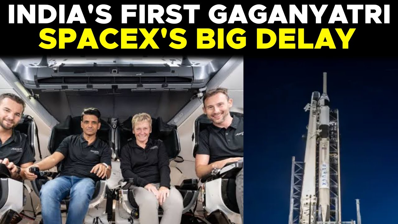 SpaceX Halts Ax-4 Launch Carrying India’s First Gaganyatri Over Technical Glitch! | TSW News