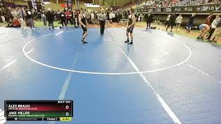 2024 Juniors Boys Folkstyle Nationals Jake Miller vs Alex Braun 144 Ibs 3rd Plac