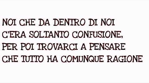 Le Deva - Semplicemente io e te - Testo