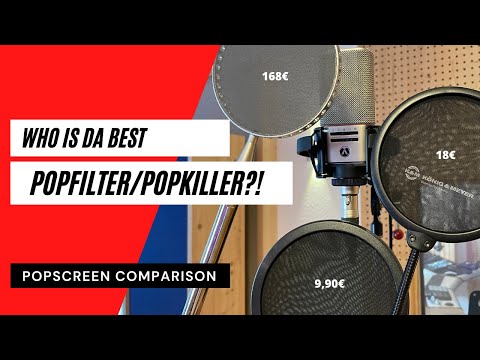 Video: Pop-Filter Für Mikrofone: Warum Pop-Filter Für Voice? Die Besten Hersteller Von Audiofilterpads