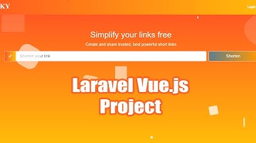 URL Shortner Application Laravel Vue.js | Project | Coding Xpress