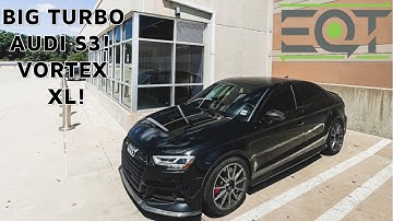 FIRST Drive In My BIG TURBO Audi S3! (EQT VORTEX XL)