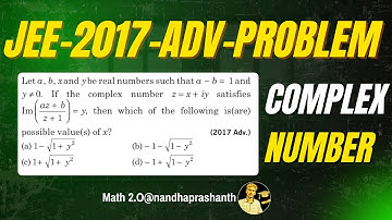 Find x from Im[(az+b)/(z+1)] = y | Complex Number PYQ | JEE Main Mathematics