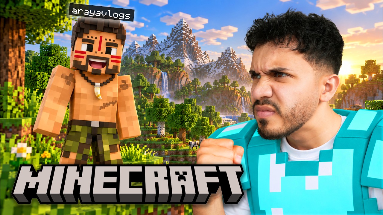 Jugué MINECRAFT sin saber ABSOLUTAMENTE NADA