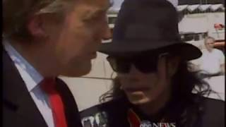 1990 Michael Jackson & Donald Trump Visit Ryan White's Family the Day Ryan Died