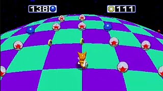 New Blue Spheres - level 19 (Incorrect Ring Counter)