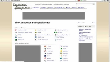 C# and Microsoft Access Database - Part 1