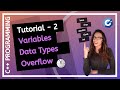 C++ FOR BEGINNERS (2020) - Variables, Data Types, Overflow, Sizeof PROGRAMMING TUTORIAL