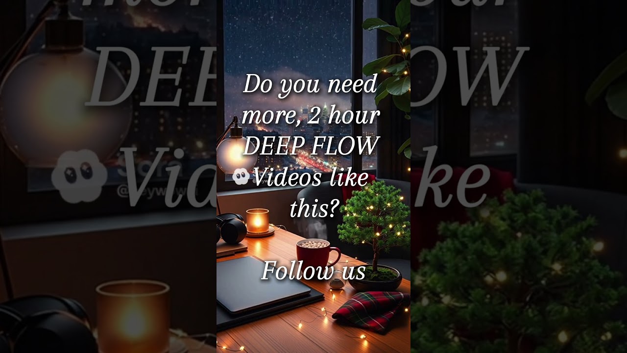 Christmas Study Calm 🎄 Cozy Winter Focus & Gentle Holiday Ambience