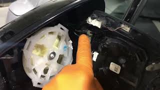 2016-2022 Lexus RX350 RX450h 2015-2021 NX200t NX300 300h Door Mirror Glass Replacement Instructions