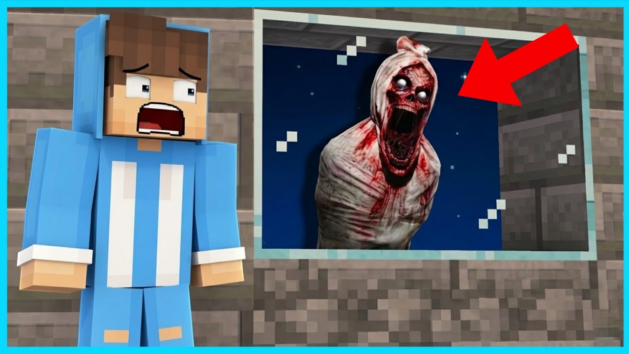 MIPAN & ZUZUZU SEMBUNYI DARI POCONG MENGERIKAN DI MINECRAFT SURVIVAL! SEREM BANGET