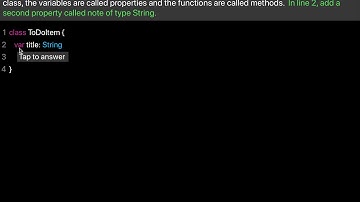 Learn Swift: Create a class object (Chapter 14 Lesson 1)